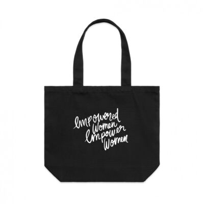 Empowered Women Empower Women - black tote Thumbnail