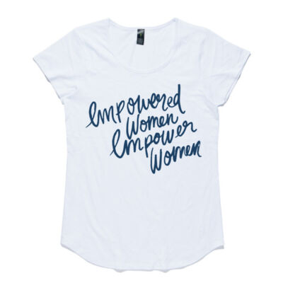 Empowered Women Empower Women - adult white tee Thumbnail