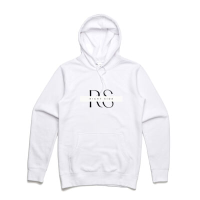 Game Day Series: Right Side unisex hoodie in white Thumbnail